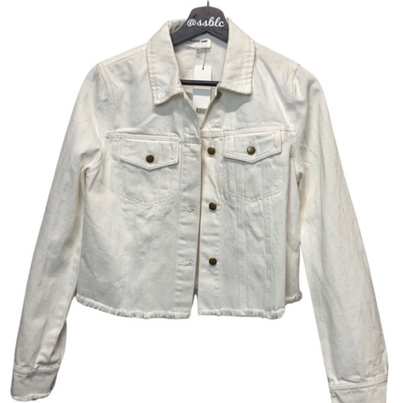 SUGAR LIPS CUTOFF JEAN JACKET SIZE EXTRA SMALL NWT - Picture 1 of 7